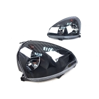 Фары передние (комплект) "Севием" (под BOSCH) Лада Приора (черная маска)