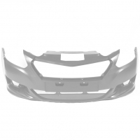 Бампер передний под ПТФ "Кампласт" Датсун он-ДО (Рислинг 610)