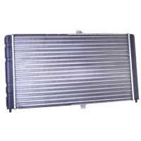 Оригинальный радиатор охлаждения "ДААЗ" ВАЗ 2110, 2111, 2112 карбюратор (21120130101200)