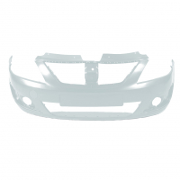 Бампер передний под ПТФ "Кампласт" Лада Ларгус (Ледниковый 221)