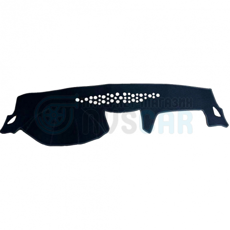 Ворсовая накидка на панель Лада Ларгус ФЛ, Рено Дастер (2010-2021)