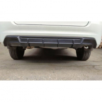 Диффузор заднего бампера Лада Гранта ФЛ седан (неокрашенный)