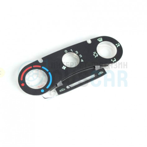 Облицовка блока управления отопителем (без кондиционера) Лада Калина 1-2, Гранта