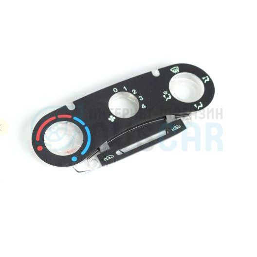 Облицовка блока управления отопителем (без кондиционера) Лада Калина 1 ...