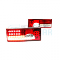 Фонари задние "клюшки" светодиодные ВАЗ 2108-099, 2113-14 (красно-белые, обычный поворотник)