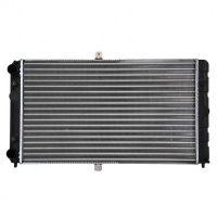 Оригинальный радиатор охлаждения "ДААЗ" ВАЗ 2110, 2111, 2112 инжектор (21120130101210)