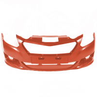 Бампер передний под ПТФ "Кампласт" Датсун он-ДО (Манго 147)