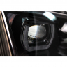 Фары передние с 4-мя LED линзами BMW New, ангельскими глазками ВАЗ 2110, 2111, 2112 (черные, тонированные)