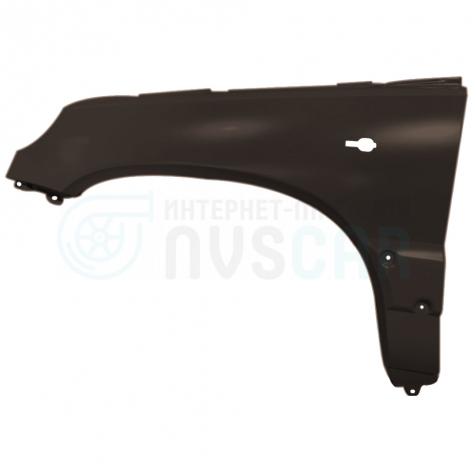 Крыло переднее левое "Тольятти" Шевроле Нива с/о (Лаванда 675)