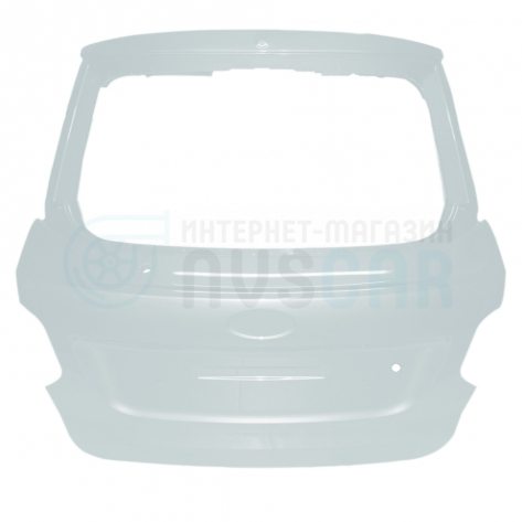 Оригинальная дверь (крышка) багажника с отверстием под стеклоочиститель Лада Гранта лифтбек 2191 (Ледниковый 221)