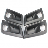 Комплект рамок (облицовки) дверных ручек (мыльницы) Лада Приора 1 (4 шт)