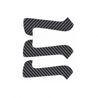 Наклейки ручек дверей Лада Гранта, Калина-2 (карбон 4D) (pg3731)