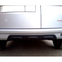 Диффузор заднего бампера Лада Ларгус (неокрашенный)