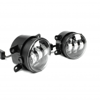 Светодиодные противотуманные фары (ПТФ) "Sal-Man" 7 линз (ближний и дальний) Лада Веста, Гранта ФЛ, Урбан