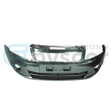 Бампер передний оригинальный под ПТФ "ППИ" Лада Гранта седан (Борнео 633)