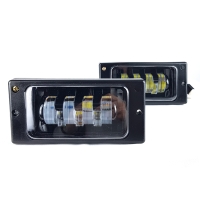 Светодиодные противотуманные фары (ПТФ) "LITE" 7 линз, 70W ВАЗ 2110-12, 2113-15 (белый)