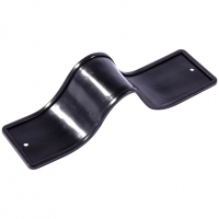 Рамка номерного знака силиконовая (черная)