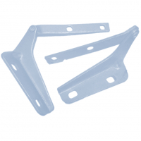 Петли капота Шевроле Нива (окрашенные, 2 шт.)