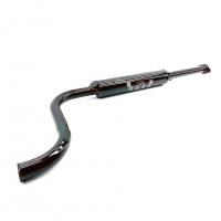 Резонатор (глушитель дополнительный) с бочкой "STINGER SPORT" ВАЗ 2110, 2111, 2112 16V (под паук)