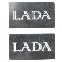 Декоративные накладки воздуховодов "Лада" (2 вариант) ВАЗ 2104, 2105, 2107