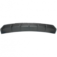 Диффузор заднего бампера Лада Приора-2 седан (черная шагрень)