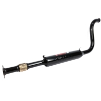 Резонатор (глушитель дополнительный) с бочкой "STINGER SPORT" ВАЗ 2110, 2111, 2112 16V (под паук) (с гофрой)