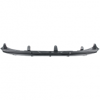 Диффузор (юбка) заднего бампера "ASM" "VTS" Лада Веста седан, СВ универсал (черный матовый)