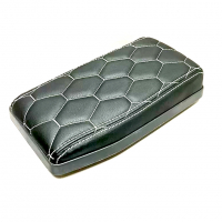 Обивка для перетяжки подлокотника (эко-кожа) "Соты" Лада Приора