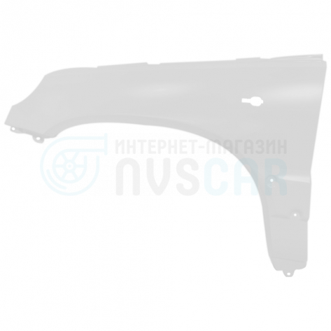 Крыло переднее левое "Тольятти" Шевроле Нива с/о (Айсберг 204)