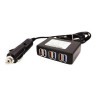 USB зарядное устройство "АПЭЛ" 3-х канальное (комплект)