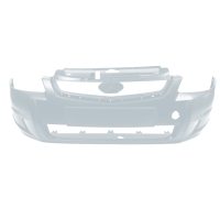 Бампер передний оригинальный под ПТФ "ППИ" Лада Приора-2 (Кристалл 281)