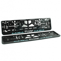 Рамки номерного знака (пластик) "PRIDE"