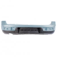 Бампер задний оригинальный Бертоне "ППИ" Шевроле Нива н/о (Жидкое серебро 669)