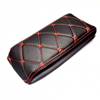 Обивка для перетяжки подлокотника (эко-кожа) "Ромбы-бабочка" Лада Приора