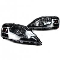 Фары передние BI-LED Лада Ларгус (черная маска)