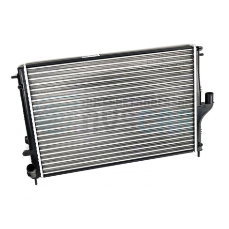 Оригинальный радиатор охлаждения Лада Ларгус 16 кл (c кондиционером) (214107888R)