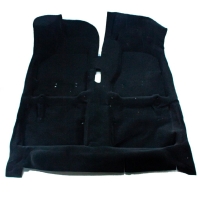 Ковролин пола "Люкс" (толстый) ВАЗ 2110, 2111, 2112, Приора (цельный) (черный)