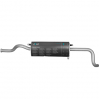 Глушитель основной "LECAR" ВАЗ 2115 (без насадки) (LECAR011032702)