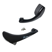 Поручни задних дверей Ларгус Ларгус (черный лак)