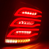 Фонари задние в стиле AMG светодиодные тюнингованные Лада Гранта седан, Гранта ФЛ седан (красные)