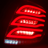 Фонари задние в стиле AMG светодиодные тюнингованные Лада Гранта седан, Гранта ФЛ седан (красные)