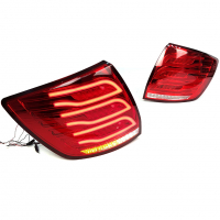 Фонари задние в стиле AMG светодиодные тюнингованные Лада Гранта седан, Гранта ФЛ седан (красные)