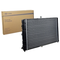 Оригинальный радиатор охлаждения "ДААЗ" ВАЗ 2108-099, 2113-15 инжектор (21082130101200)