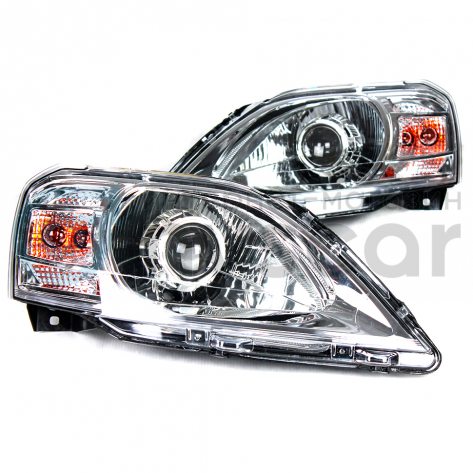 Фары передние BI-LED Лада Ларгус (хром)