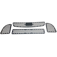 Комплект решеток бампера и радиатора Лада Калина Спорт (черные)