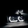 Фары передние LED ДХО в стиле BMW ВАЗ 2110, 2111, 2112