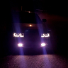 Фары передние LED ДХО в стиле BMW ВАЗ 2110, 2111, 2112 (белые поворотники)
