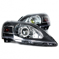 Фары передние BI-LED Лада Ларгус (черные)