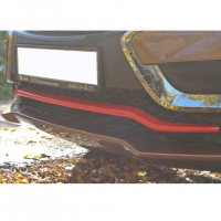 Накладка на передний бампер Лада Икс-рей (окрашенная)