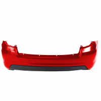 Бампер задний оригинальный "ППИ" Лада Гранта ФЛ седан (Сердолик 195)